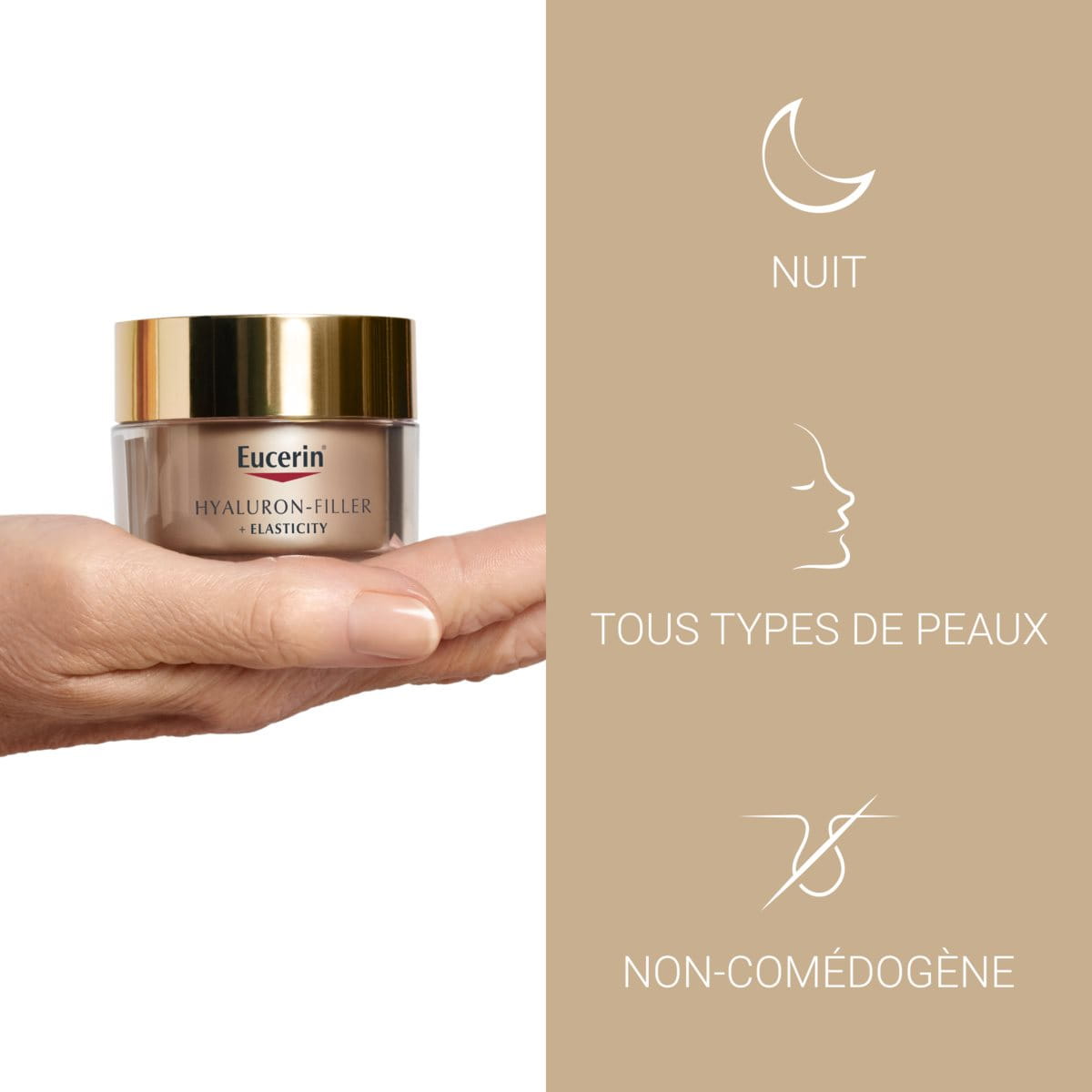 EUCERIN HYALURON-FILLER + ELASTICITY Soin de Nuit