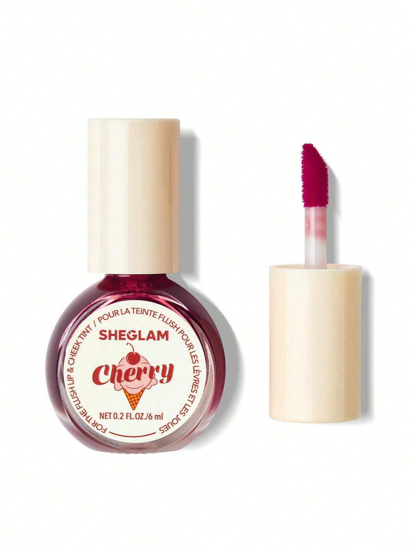 SHEGLAM For The Flush Lip & Cheek Tint - Cherry Picked