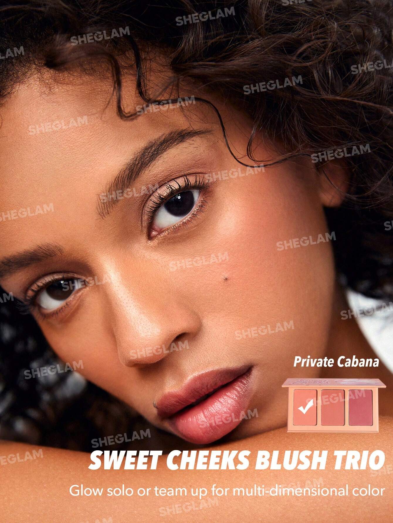 SHEGLAM Trio de Blush Sweet Cheeks - Private Cabana