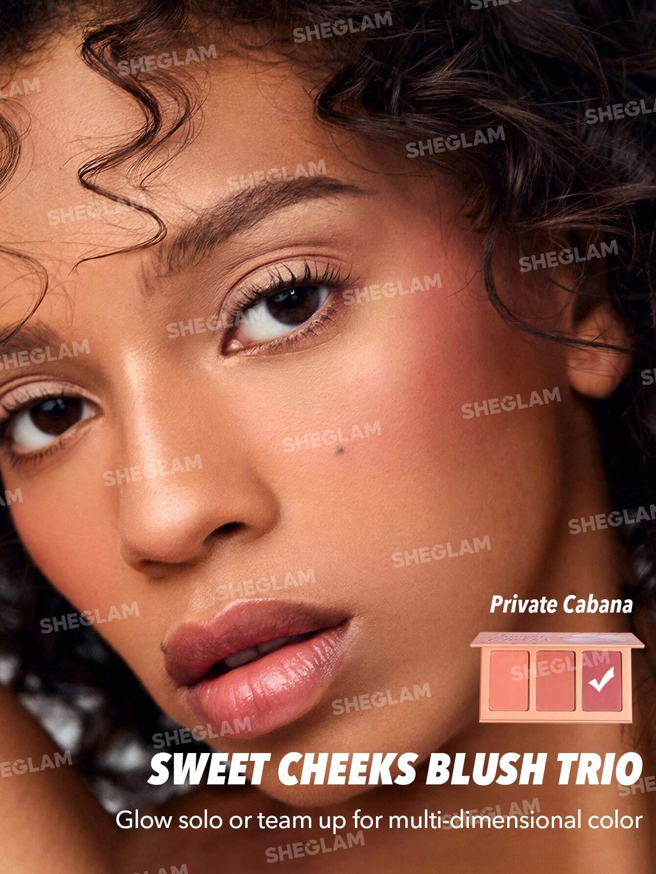 SHEGLAM Trio de Blush Sweet Cheeks - Private Cabana