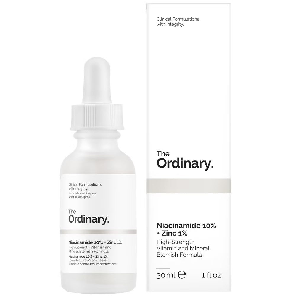 Niacinamide 10% + Zinc 1%
Formule Anti-Imperfections The Ordinary