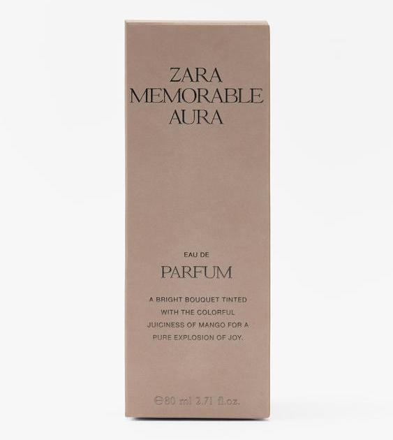 ZARA MEMORABLE AURA 80 ML