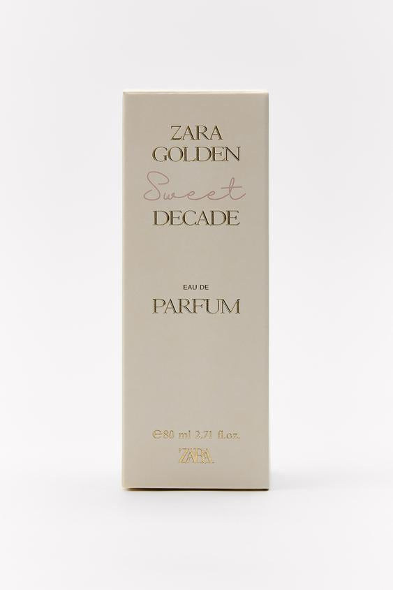 ZARA GOLDEN SWEET DECADE EDP 80