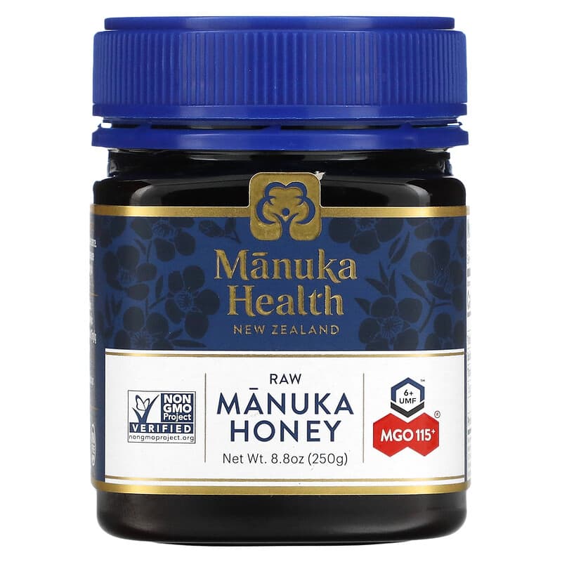 Miel de Manuka brut, UMF 6+, MGO 115+, 250 g