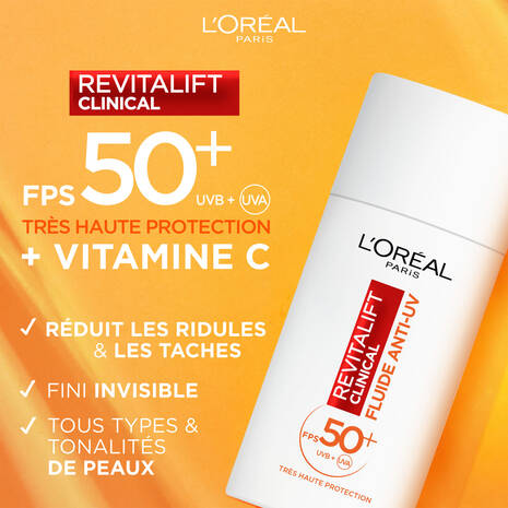 Revitalift Clinical Vitamine C Fluide FPS 50+