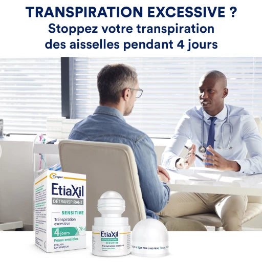 Etiaxil Détranspirant Peaux Sensibles aisselles