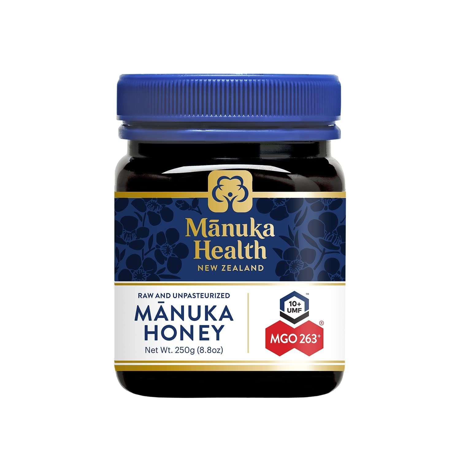 Miel de Manuka UMF 10+/MGO 263+ (250 g) Miel brut authentique de Nouvelle-Zélande