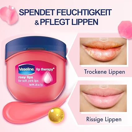 Vaseline Lip Therapy, Rosy Lips, 7,1 g ORIGINAL