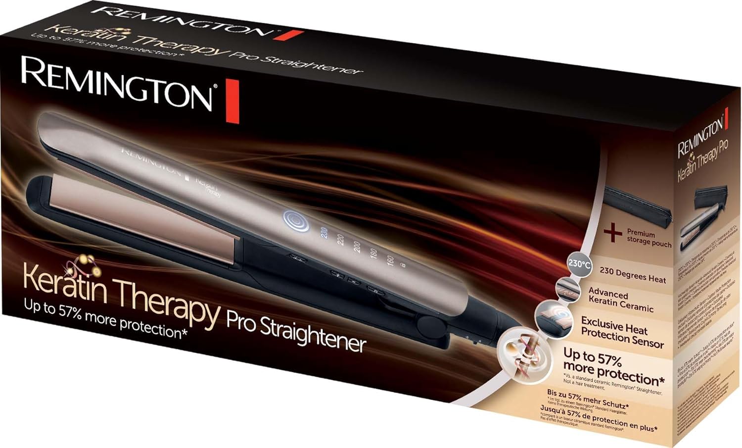 Remington Lisseur Cheveux Keratin Therapy