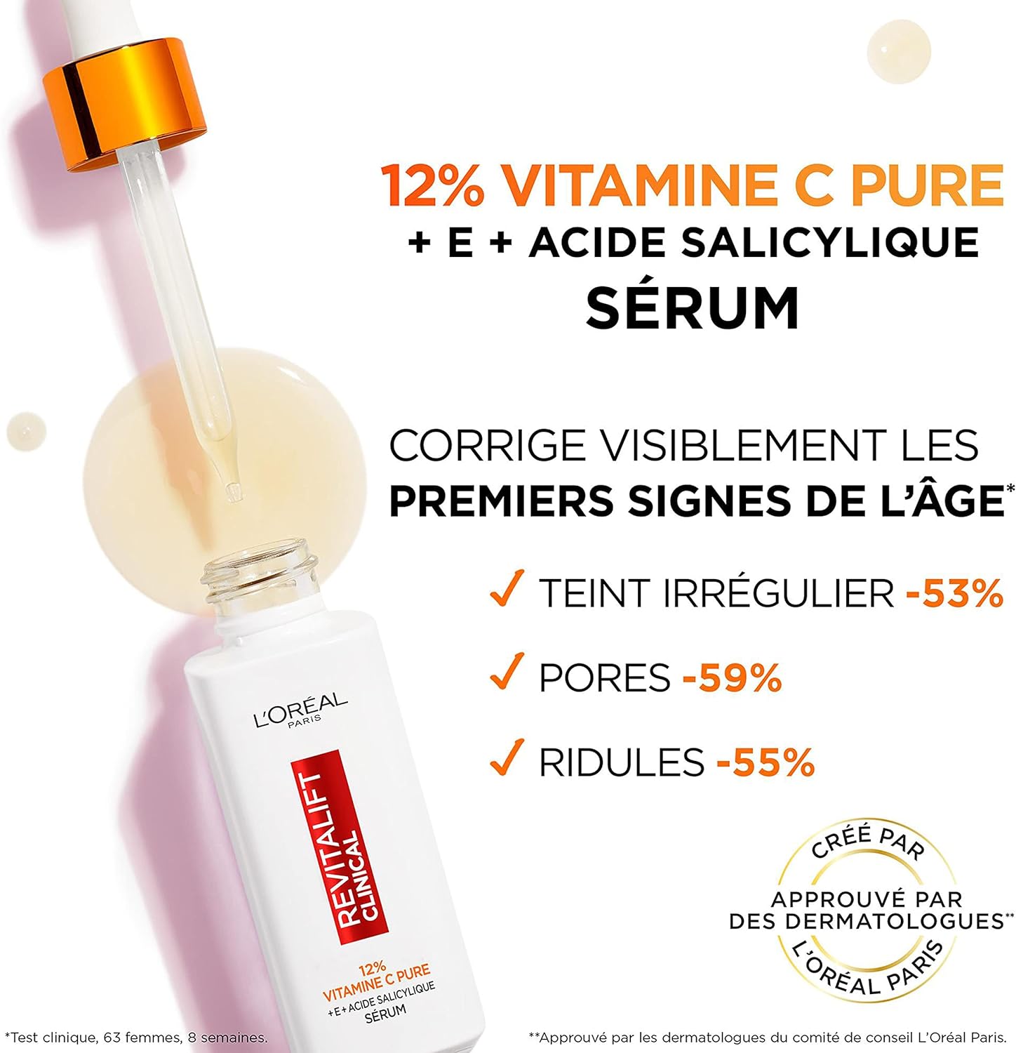 Revitalift Clinical Sérum 12% Vitamine C Pure - LOREAL