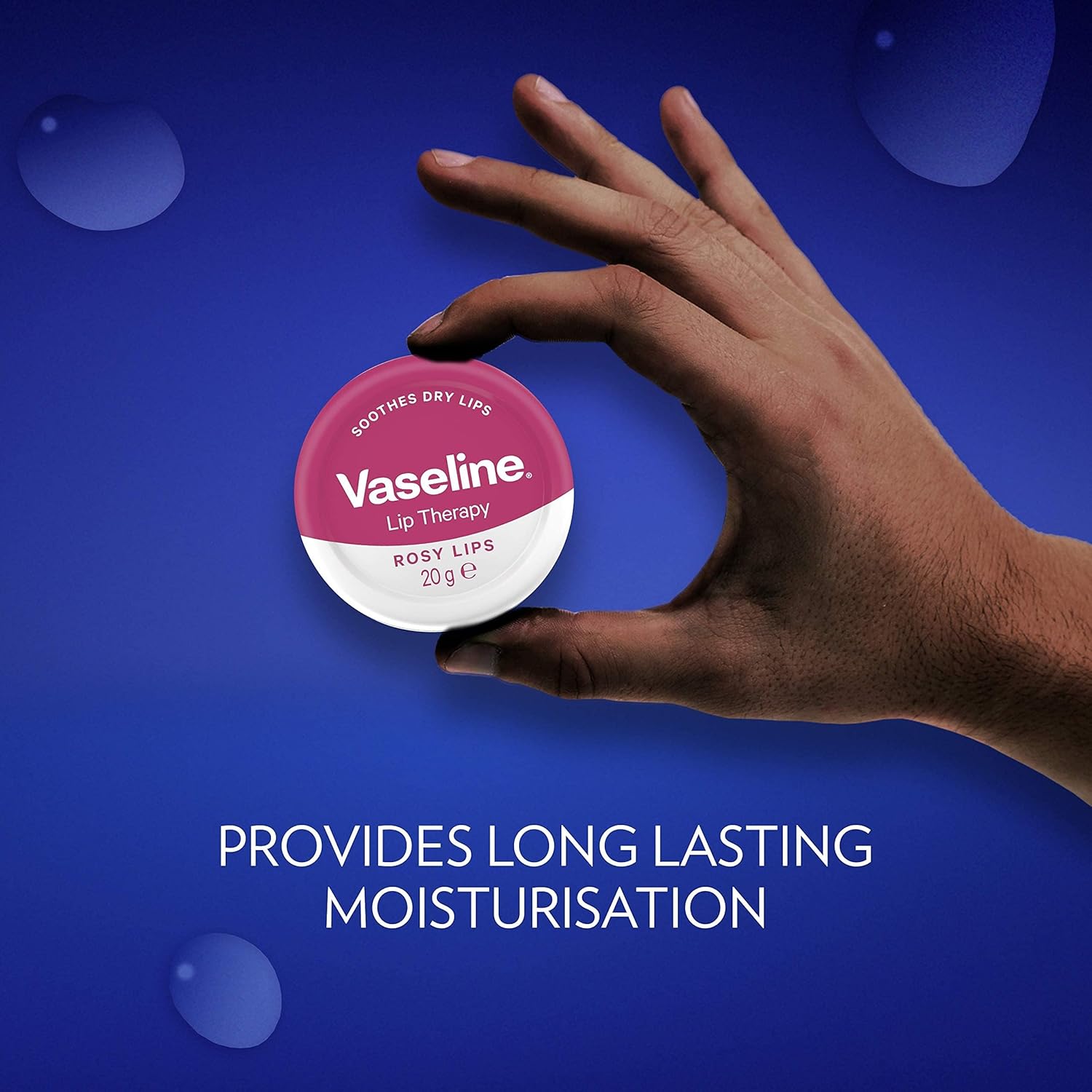 Vaseline Lip Therapy Rosy Lips - Huile de Rose et d'Amande (20 g)