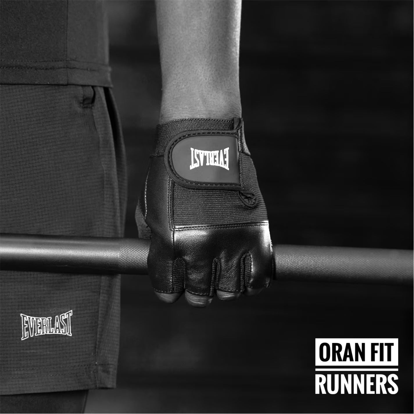 Gants de fitness en cuir Everlast