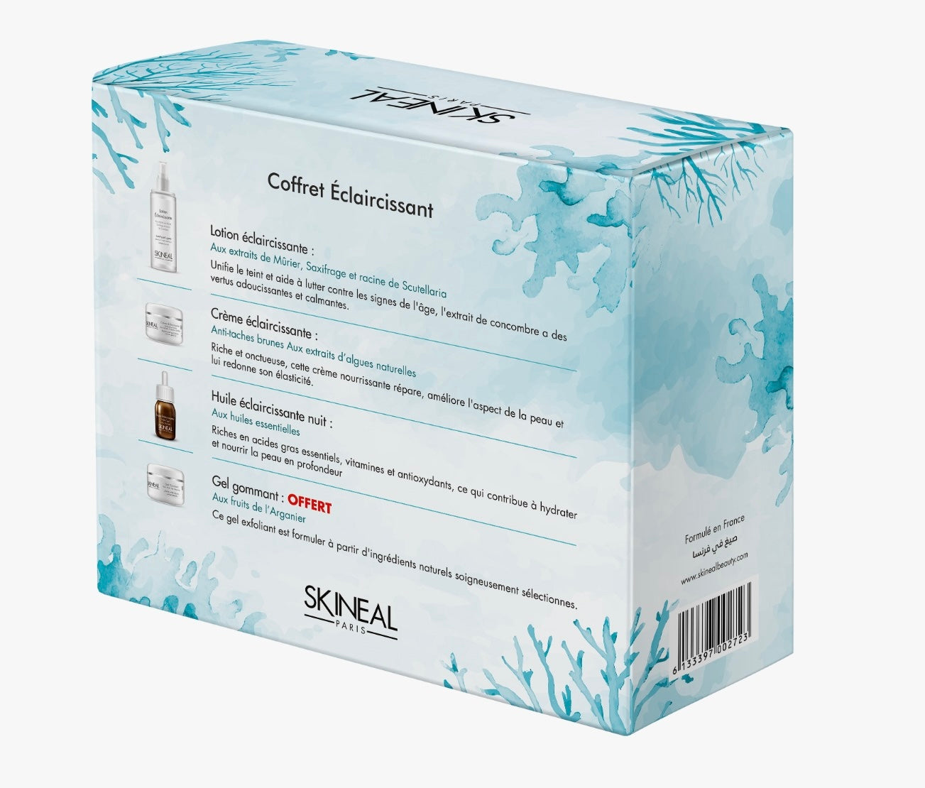 SKINEAL Paris coffret éclaircissant Éclat naturel