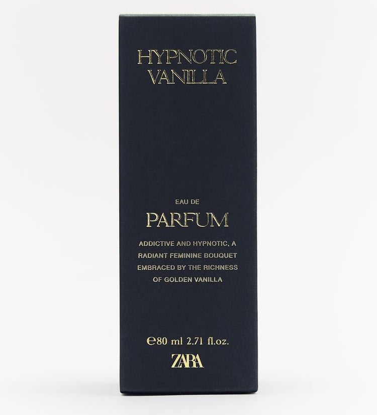 ZARA HYPNOTIC VANILLA EDP 80 ML