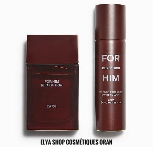 ZARA - For Him Red Edition Eau de Parfum 100ml + Eau de Cologne 100ml