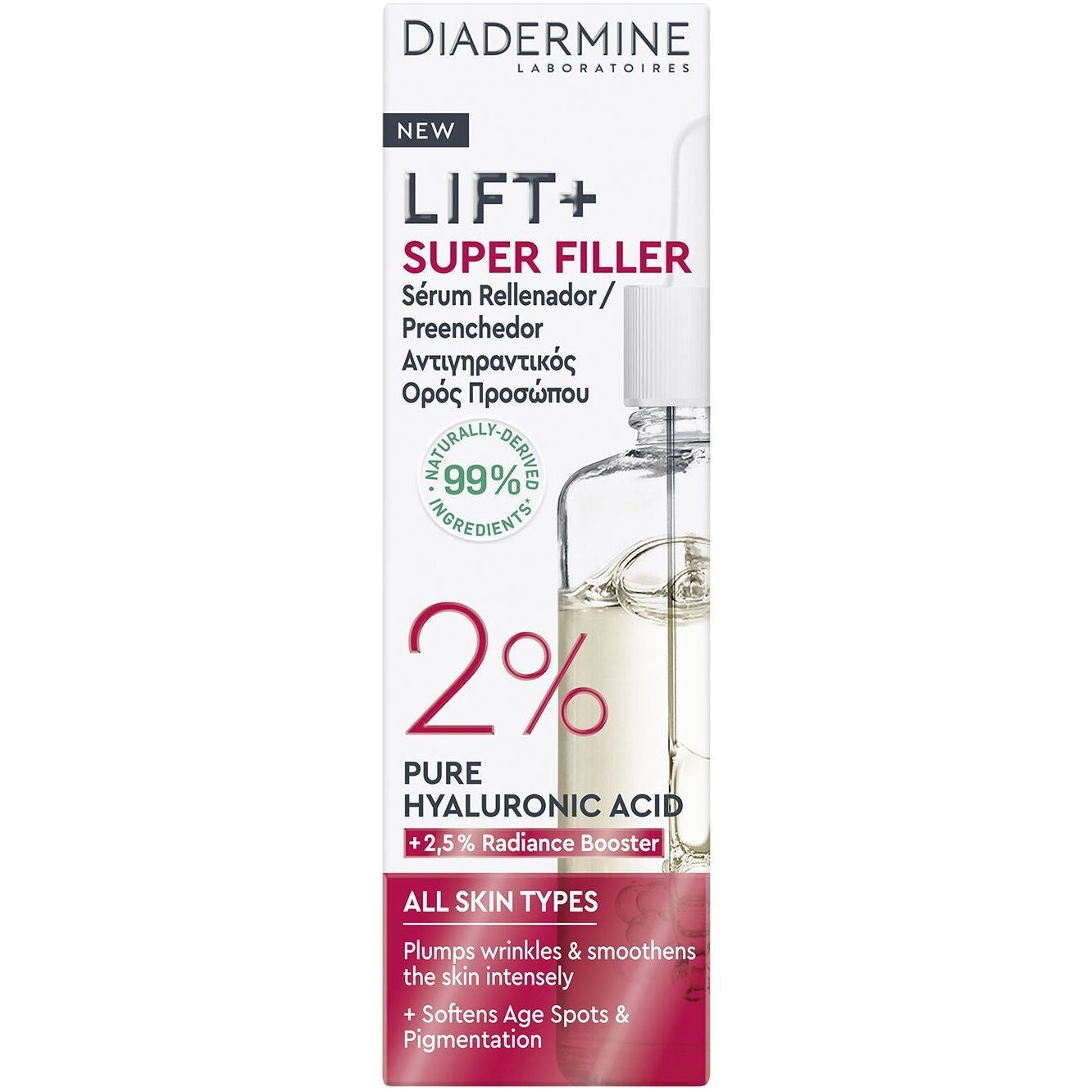 DIADERMINE Pack Spécial Lift + Super Filler Combler intensément les rides de l'intérieur