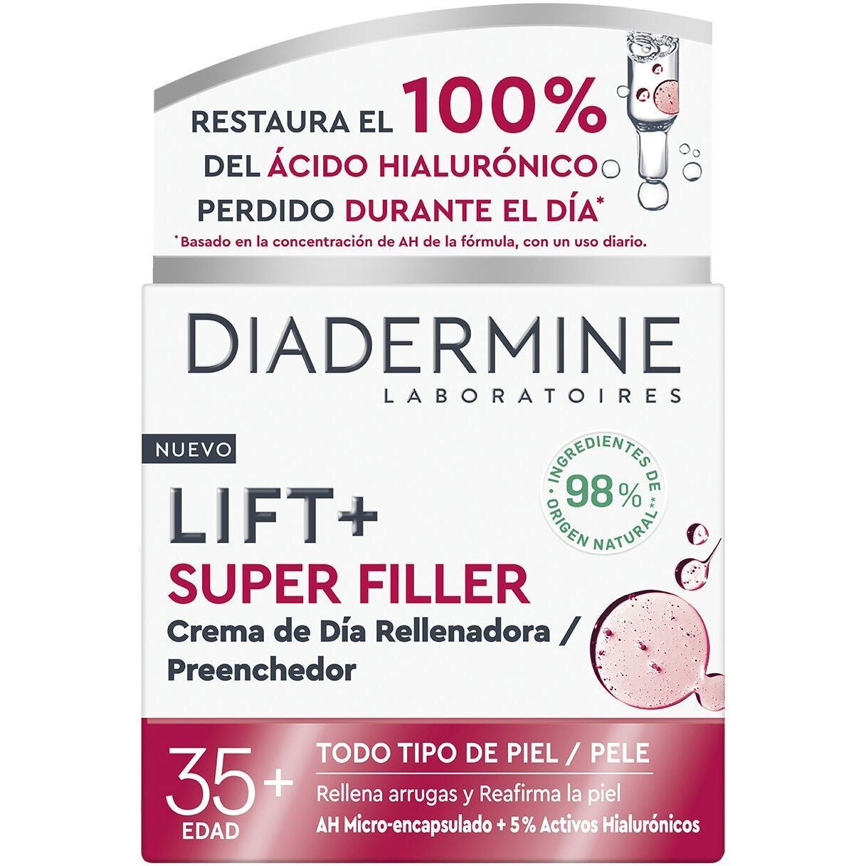 DIADERMINE Pack Spécial Lift + Super Filler Combler intensément les rides de l'intérieur